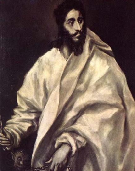 GRECO, El Apostle St Bartholomew Germany oil painting art